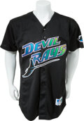 1999 Wade Boggs Game Worn Signed Tampa Bay Devil Rays Jersey. , Lot  #82540