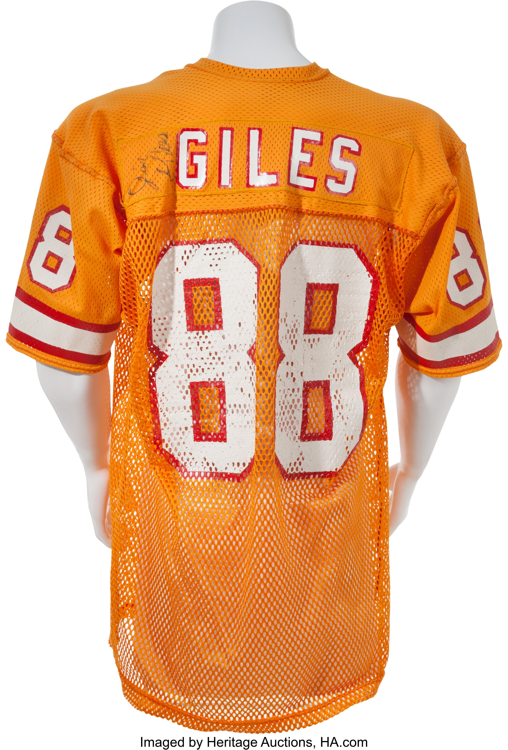 JIMMIE GILES  Tampa Bay Buccaneers 1982 Home Wilson Throwback NFL Football  Jersey