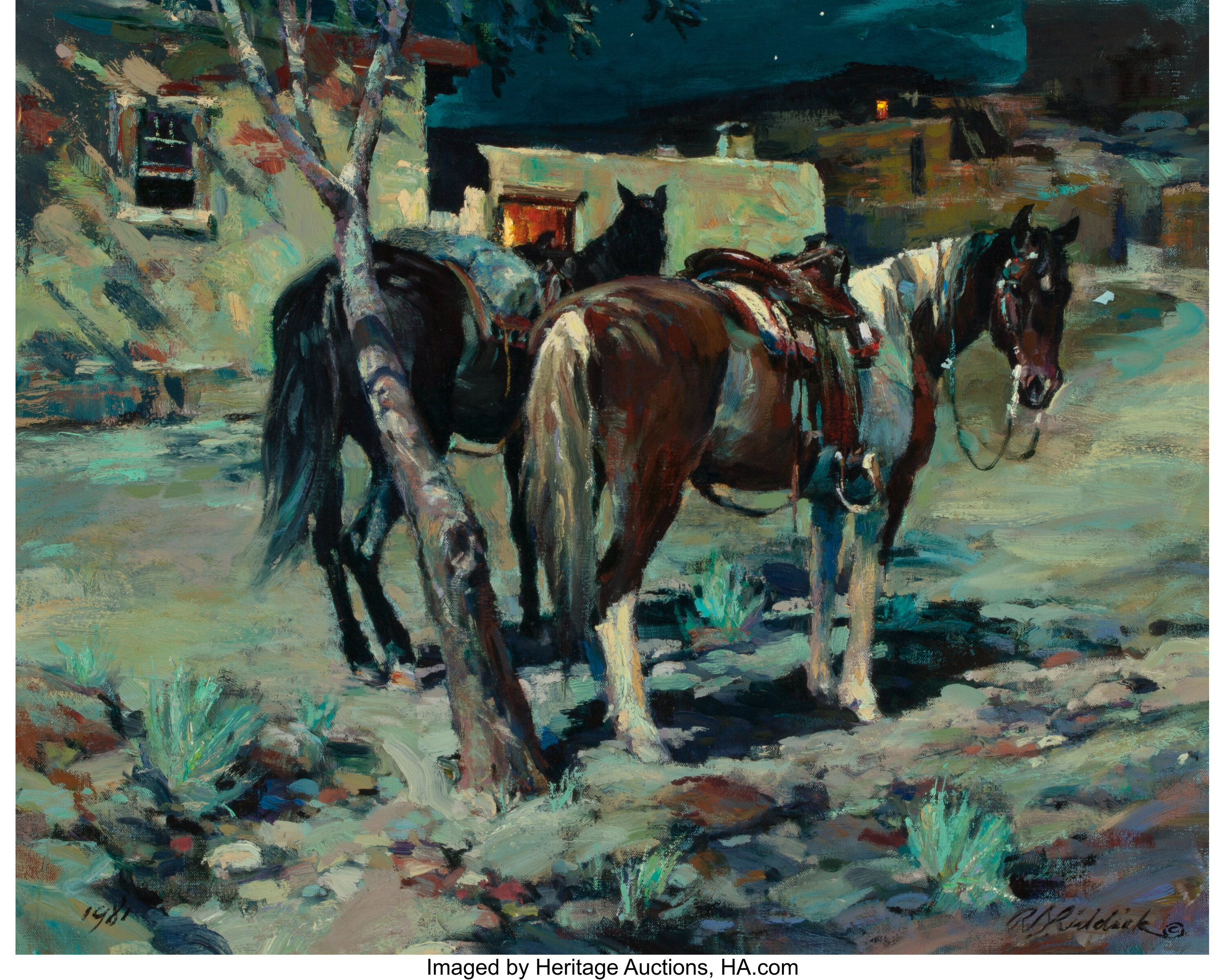R.S. (RONALD STEPHEN) RIDDICK (American, b. 1952). They Were Not | Lot ...