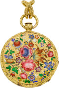 Moilliet Geneva Enamel & Gold Pendant Watch, circa 1860. ... | Lot ...