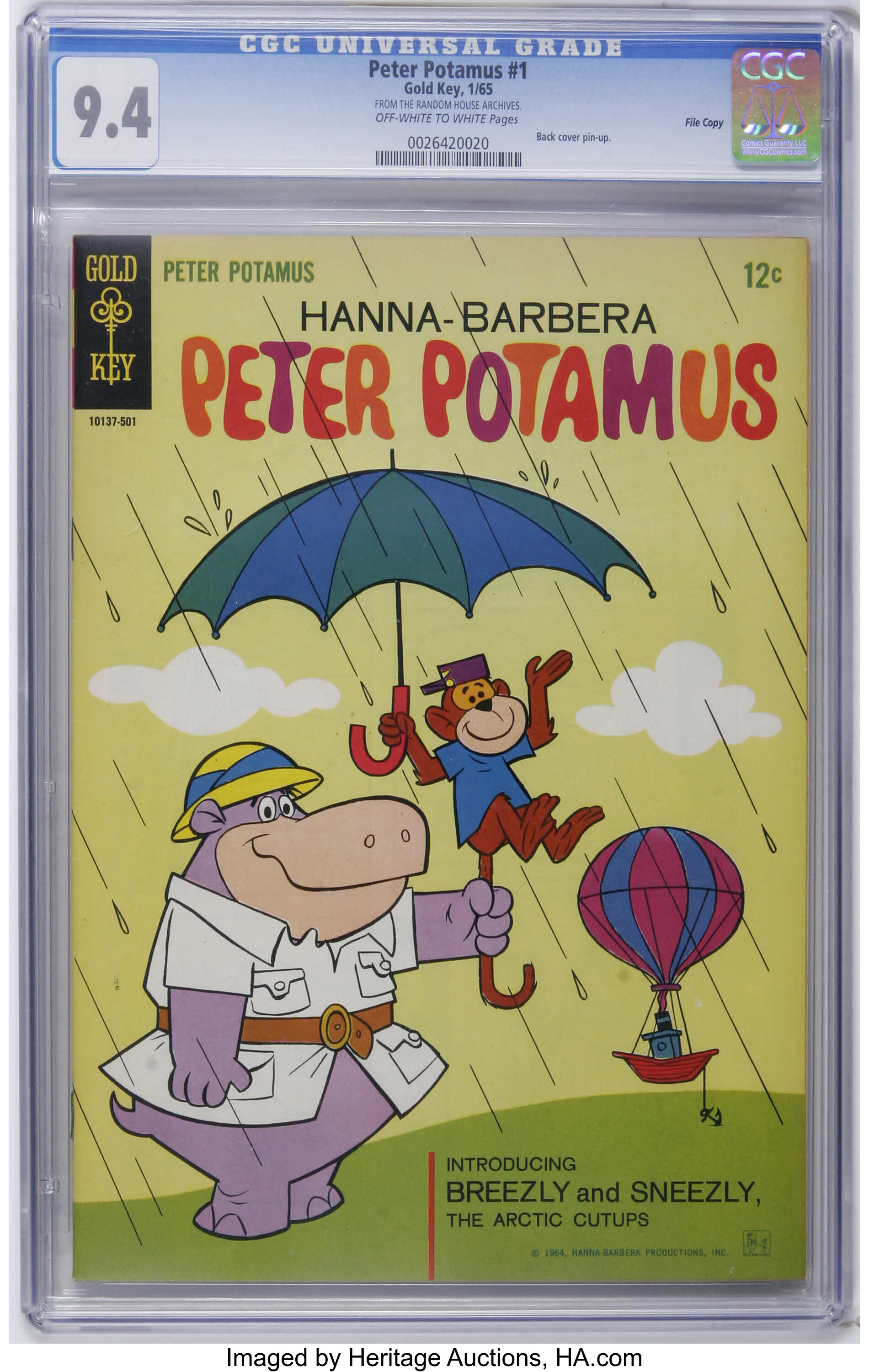 Peter Potamus Comics Values And Price Guide Heritage Auctions