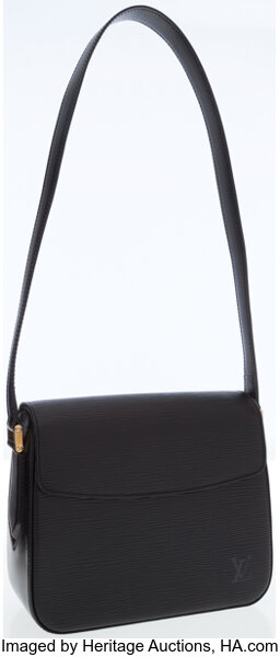 LOUIS VUITTON Black Epi Leather BUCI SHOULDER BAG at 1stDibs