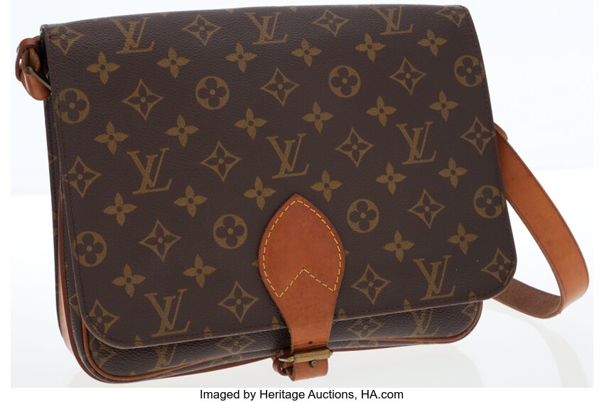 Sold at Auction: Louis Vuitton Vintage Monogram Cartouchiere GM Bag