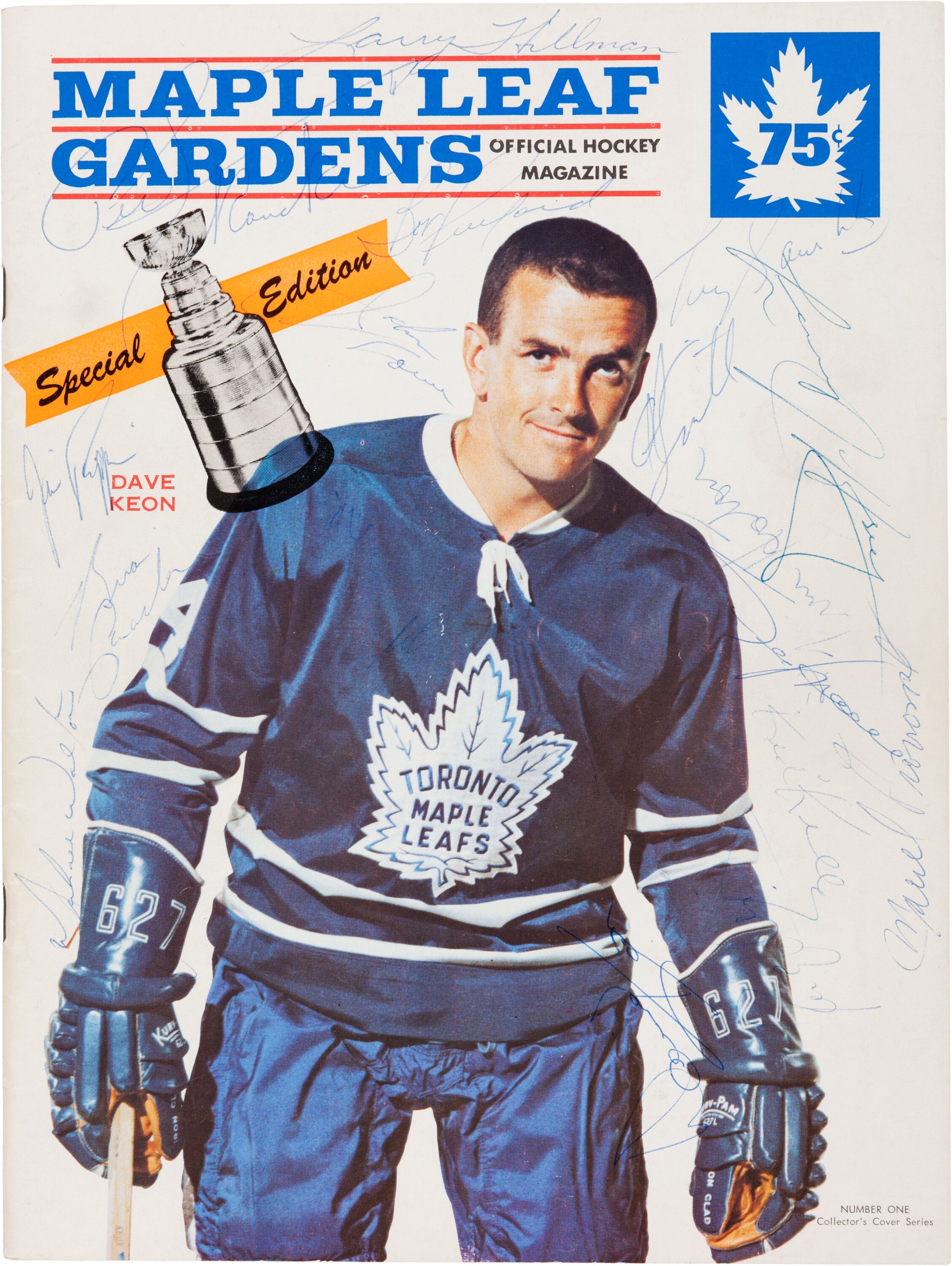 Toronto Maple Leafs 1967 Stanley Cup Presentation - 8x10 B&W Photo