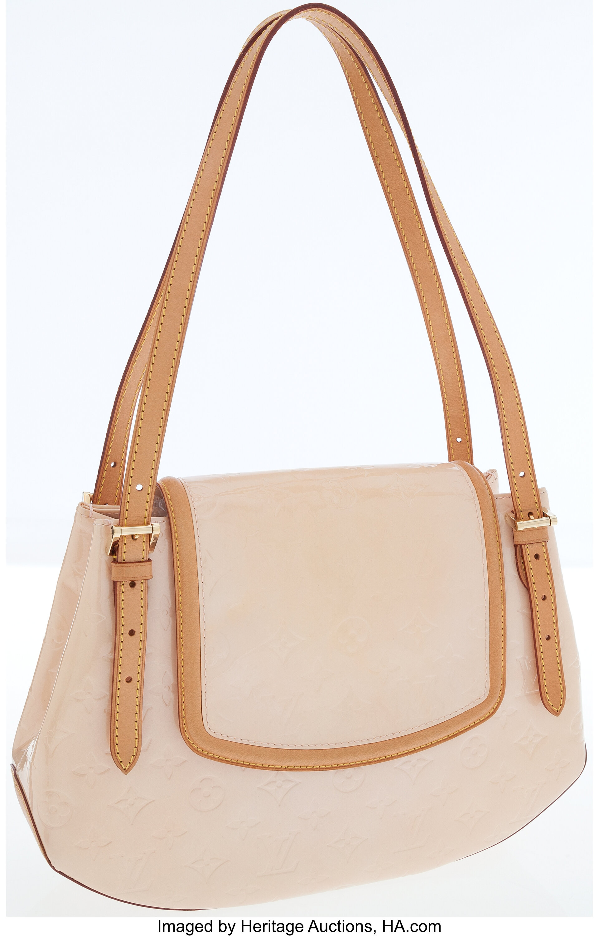 Louis+Vuitton+Marshmallow+Shoulder+Bag+Beige+Leather for sale online