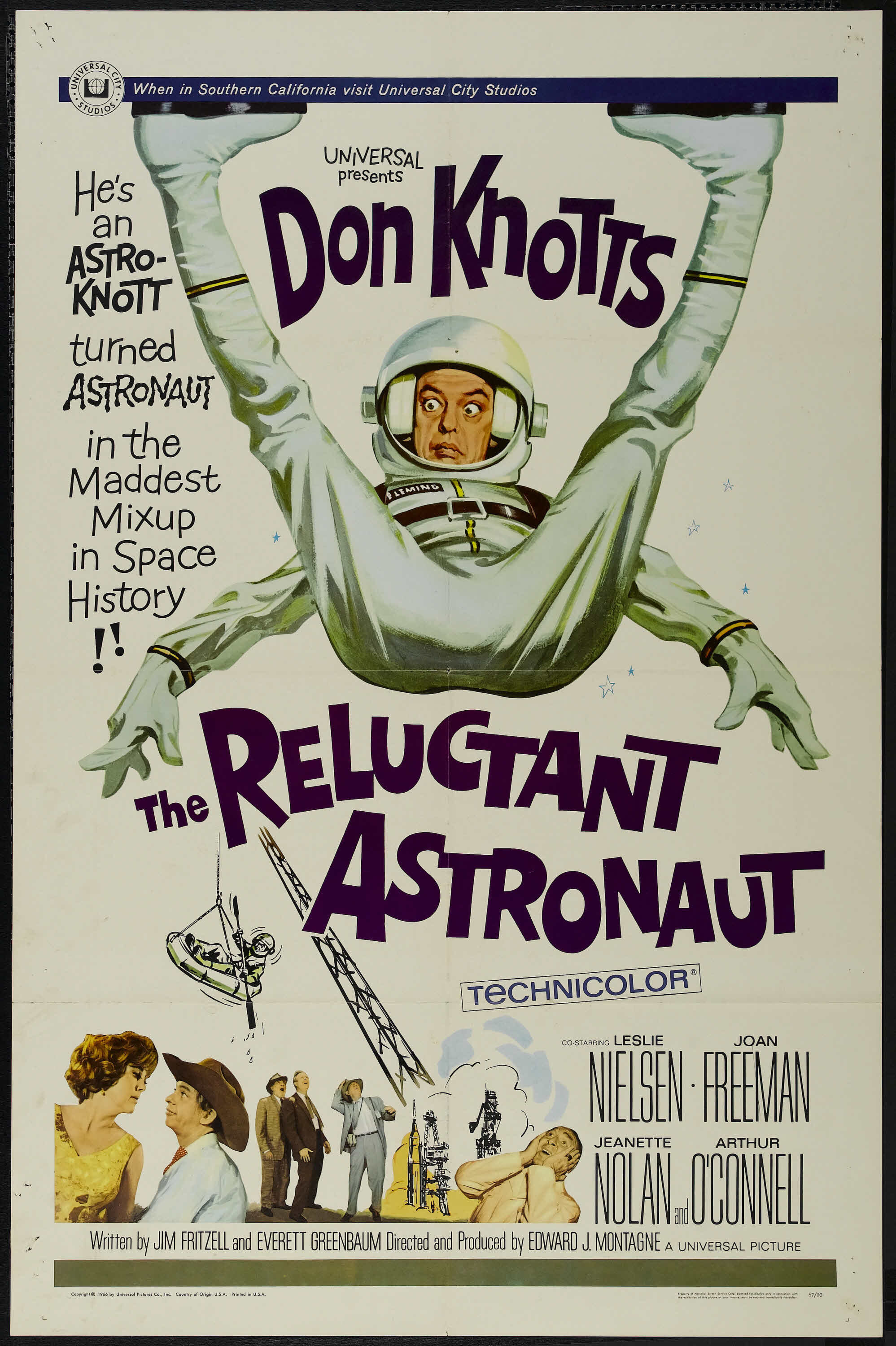 the reluctant astronaut poster