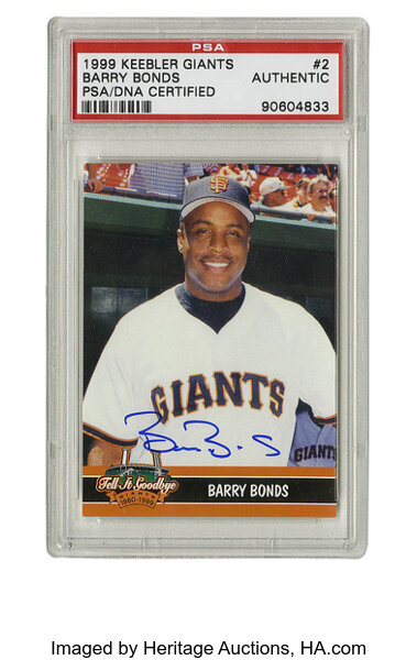 Lot Detail - 1999 Barry Bonds Game Used San Francisco Giants Turn