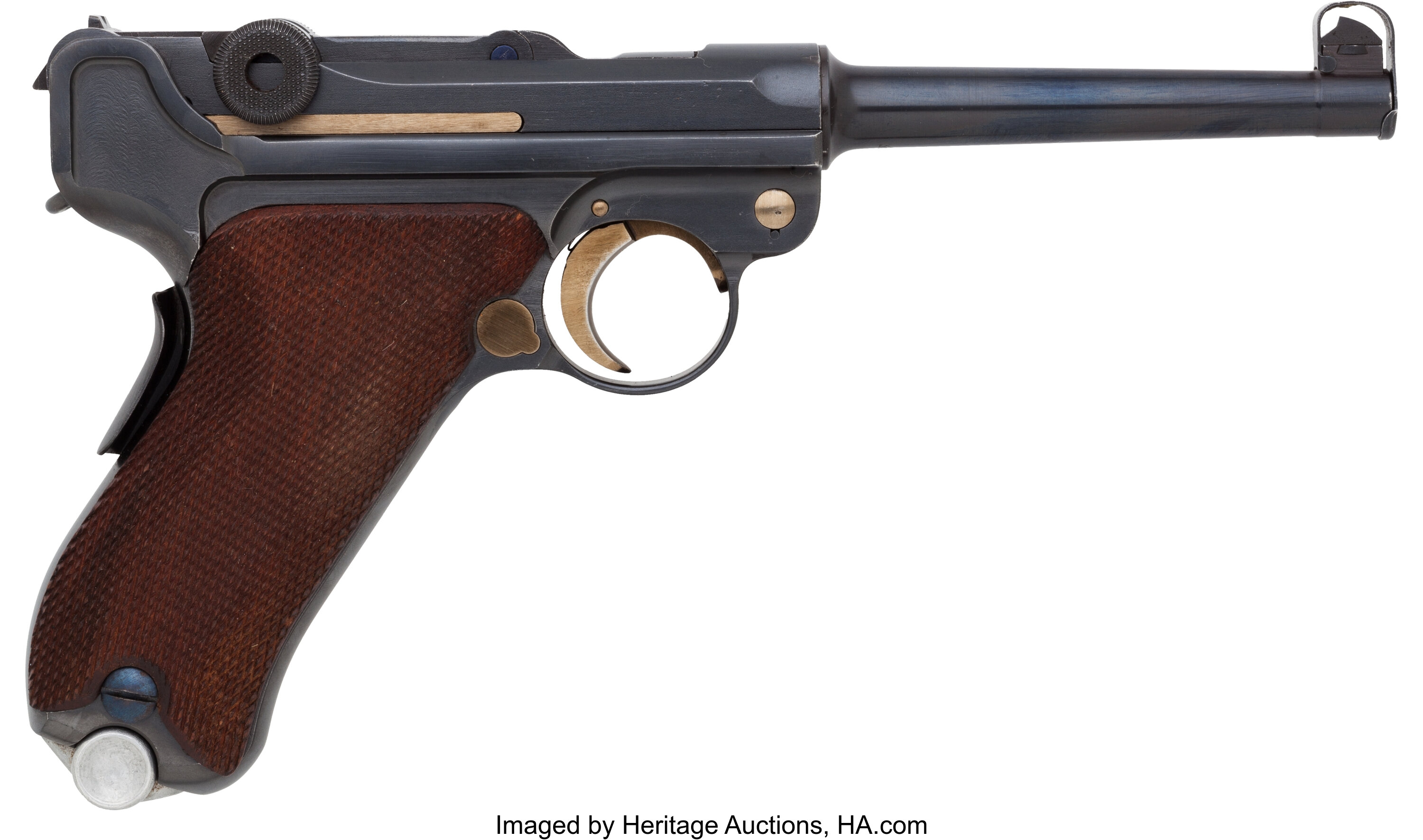 Swiss Mauser 06/34 Luger Semi-Automatic Pistol.... Handguns | Lot ...