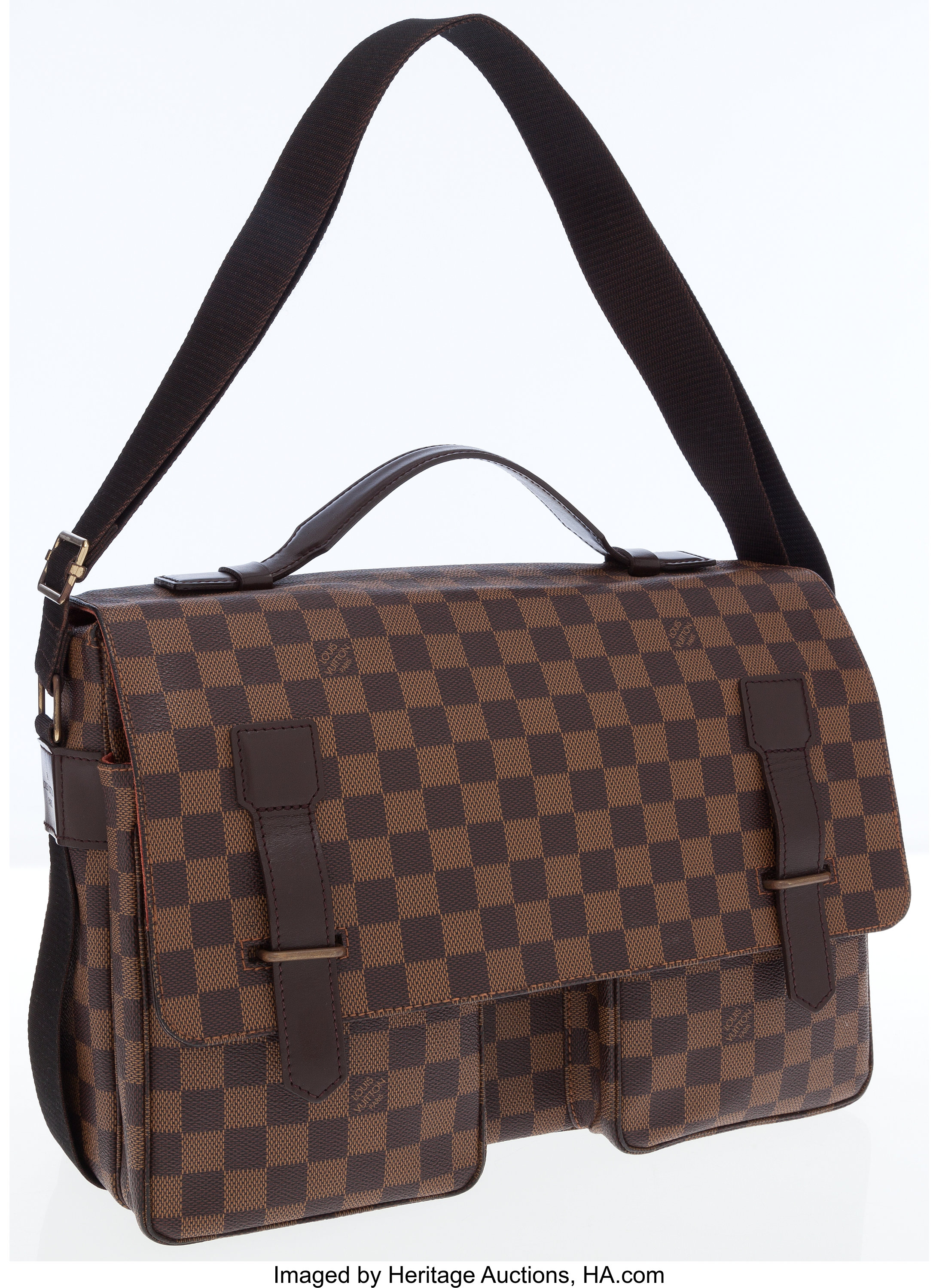 Louis Vuitton Damier Ebene Canvas Broadway Shoulder Bag