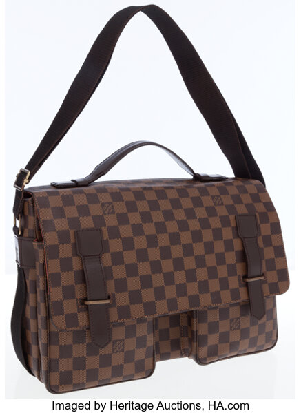 Louis Vuitton Damier Ebene Canvas Broadway Shoulder Bag