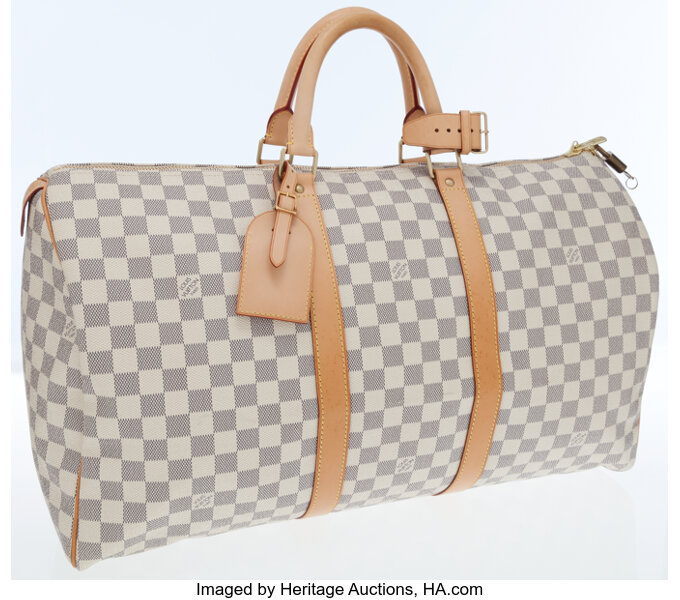 Sold at Auction: LOUIS VUITTON - Damier Travel bag