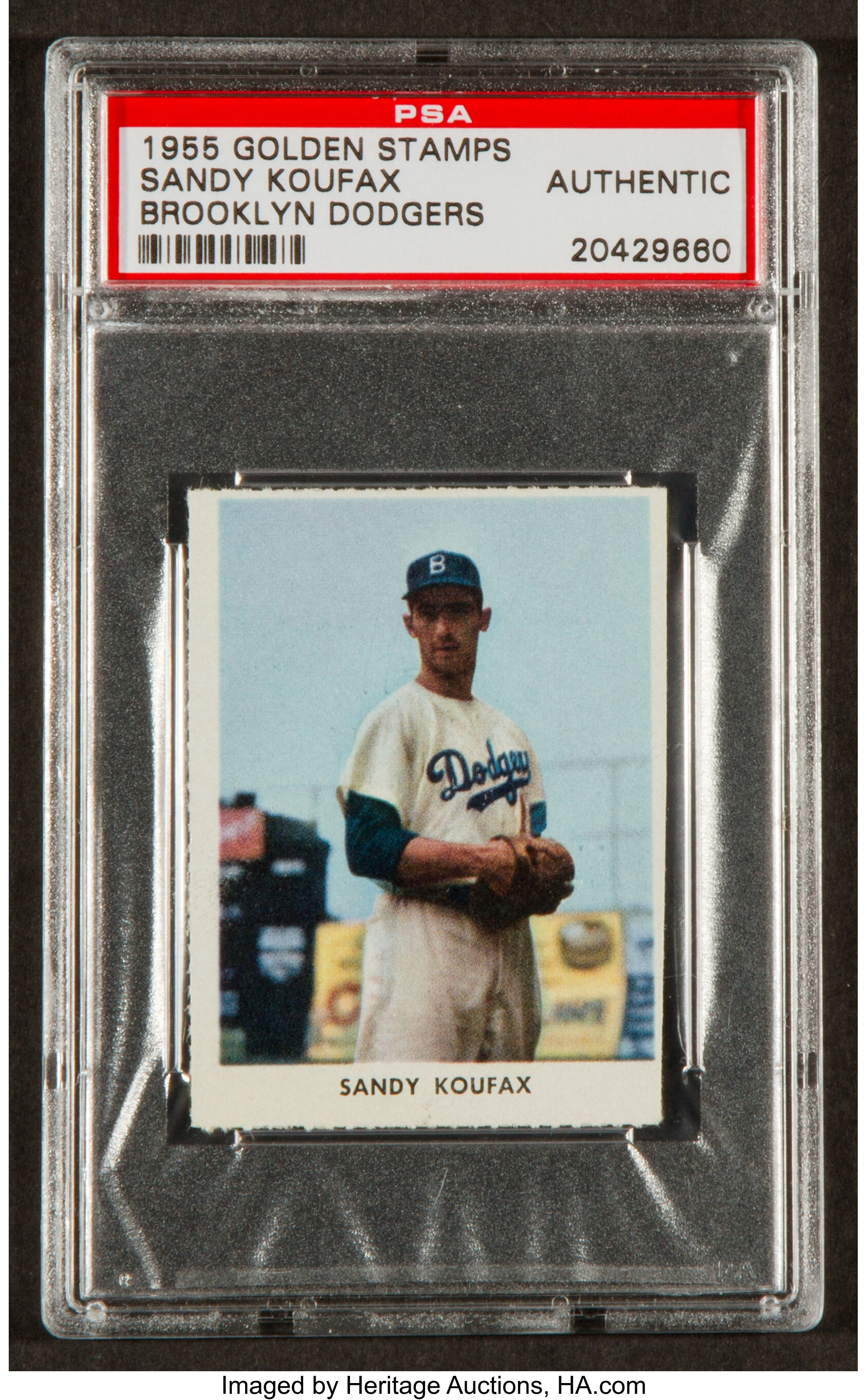 Lot Detail - Sandy Koufax Signed Cut With Brooklyn Dodgers Jersey