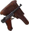 Handguns:Semiautomatic Pistol, DWM Model 1906 Commercial Luger Semi-Automatic Pistol with
Holster....