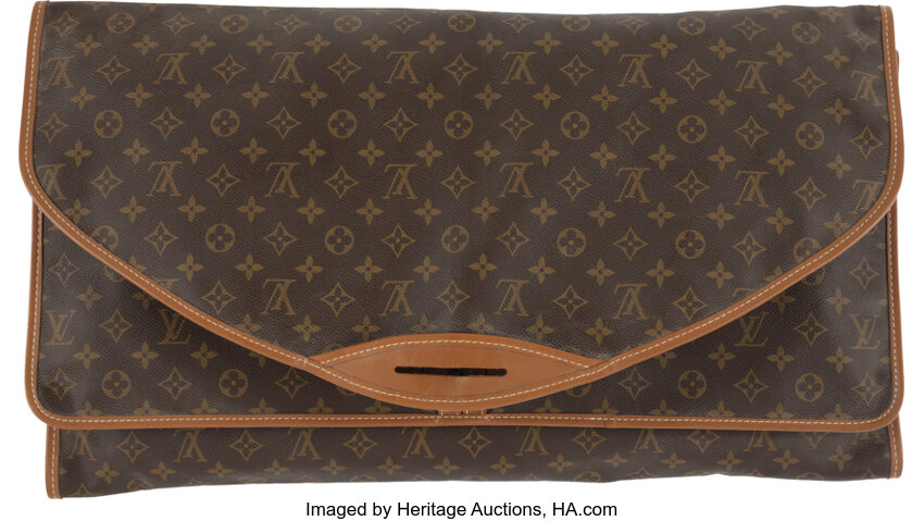 Sold at Auction: Louis Vuitton LV Designer Garment and Luggage Bags