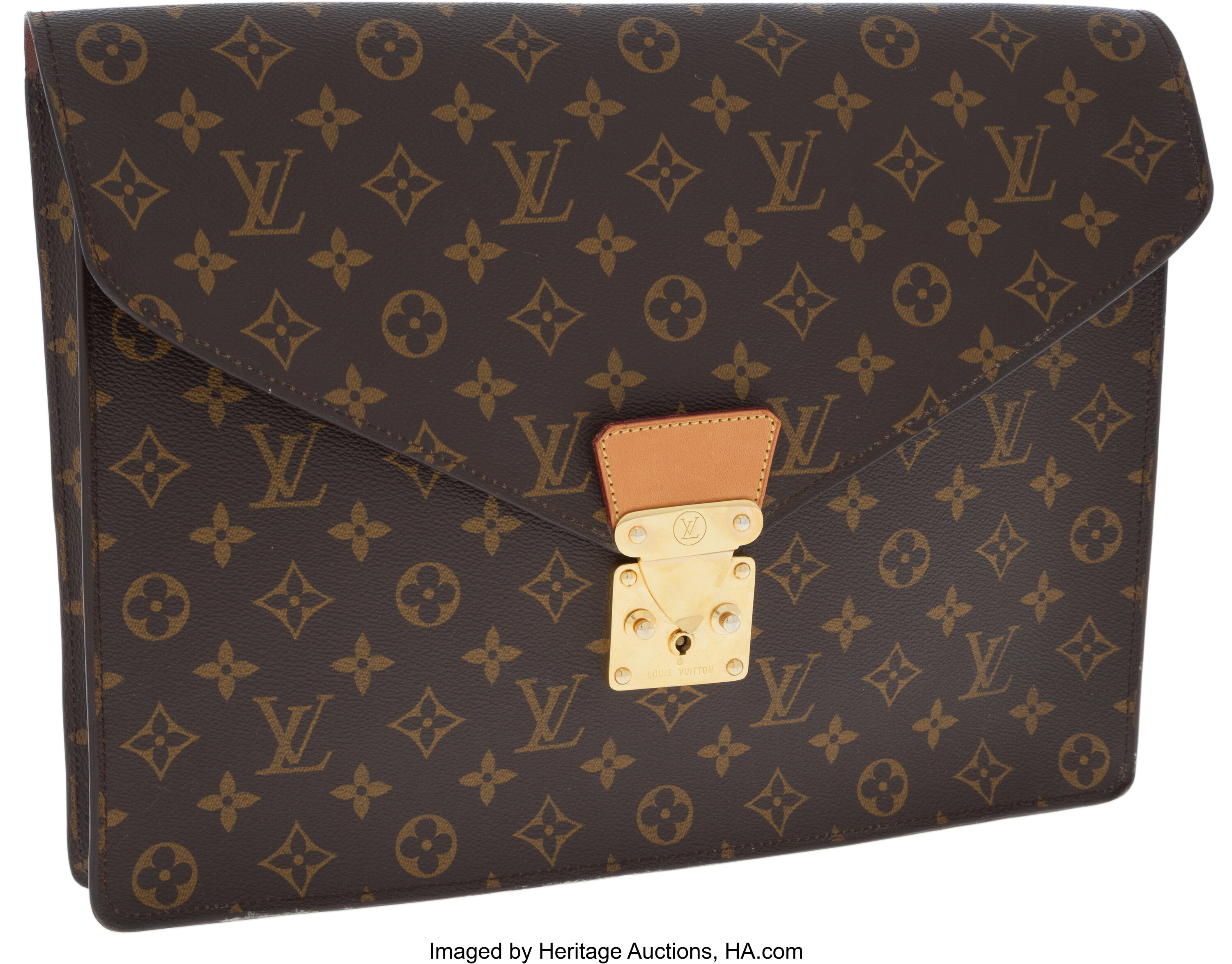 Louis Vuitton Classic Monogram Canvas Robusto Document Portfolio