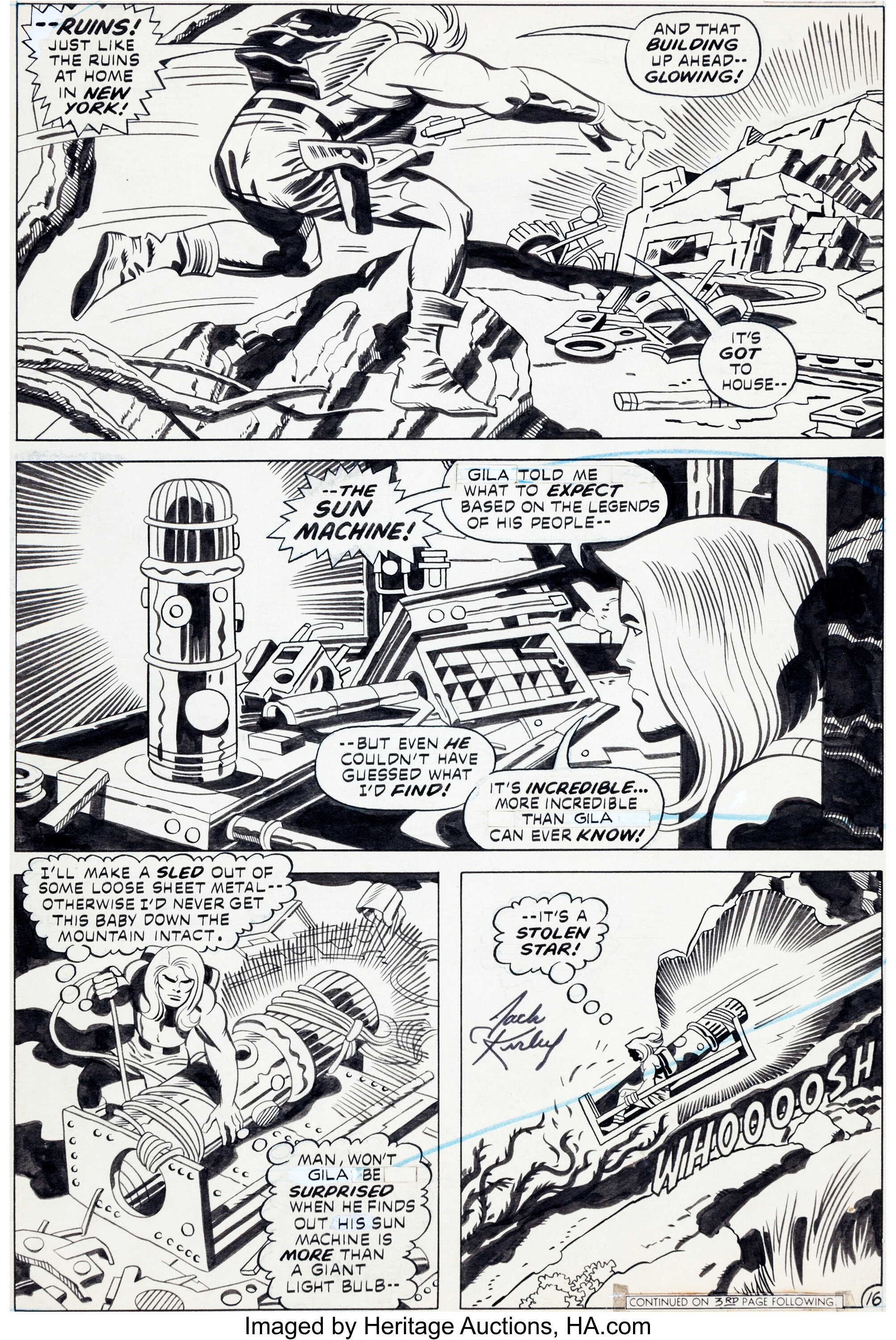 Kamandi # 6 VF/NM DC Comic Book Bronze Age Jack Kirby Series Last Boy Earth J250 