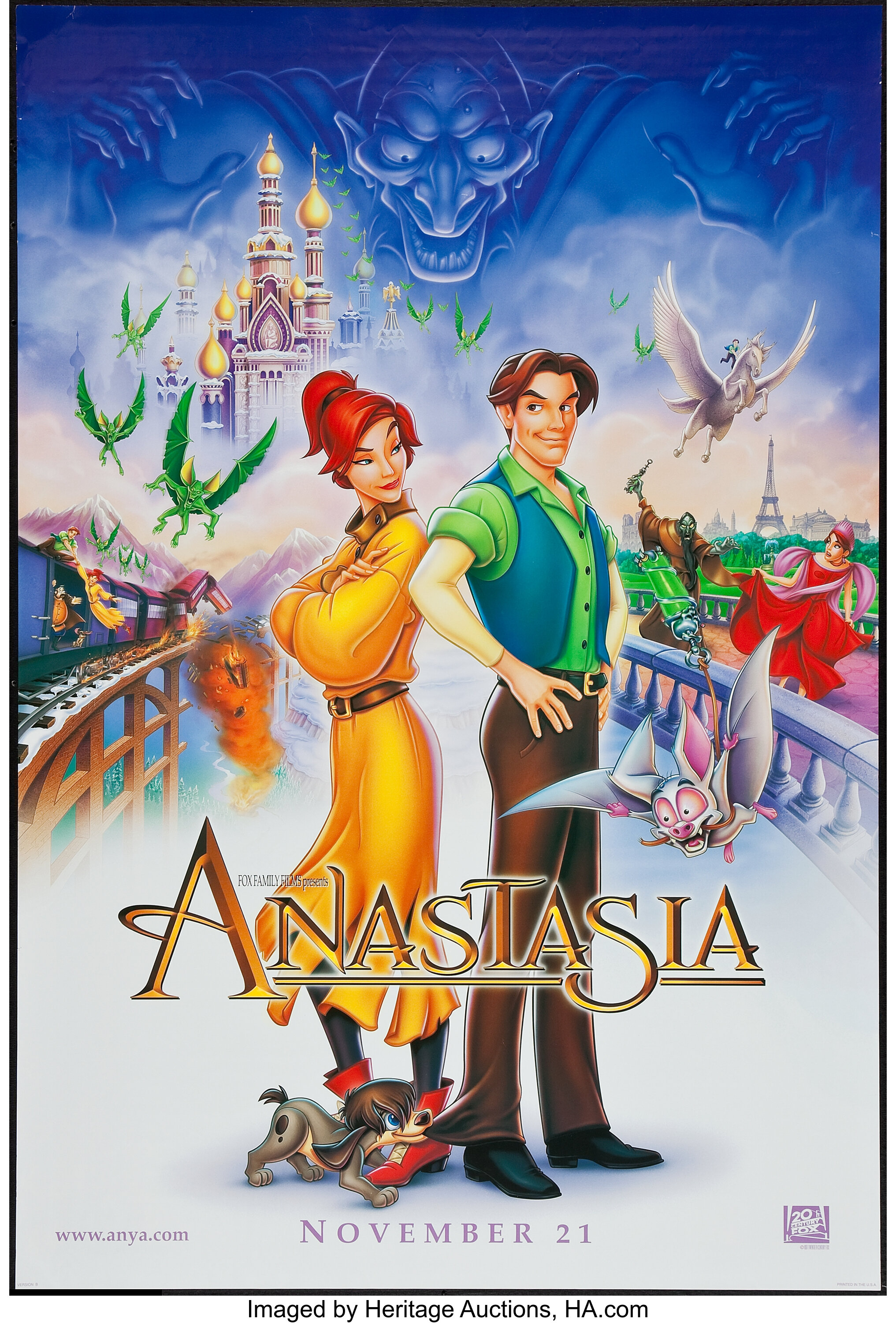 Details about   1997 ANASTASIA MOVIE PARTY INVITATIONS SEALED,fox,paper art,Come Join Our Party! 