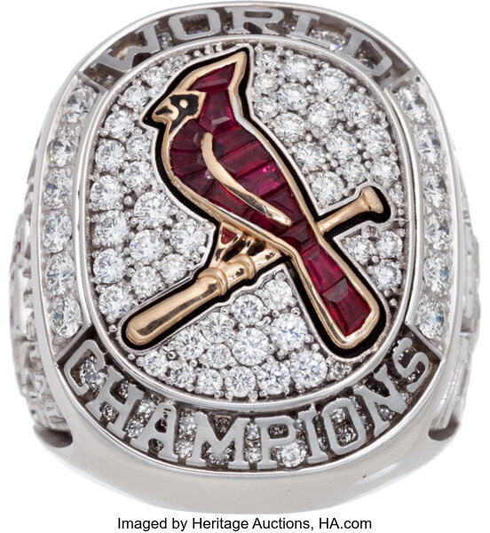 2011 St. Louis Cardinals World Championship Ring Presented to Stan