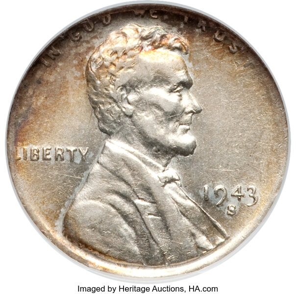 1943 S Lincoln Cent Struck On A Type One Dime Planchet Au53 Lot 4947 Heritage Auctions,Getting Rid Of Flying Ants