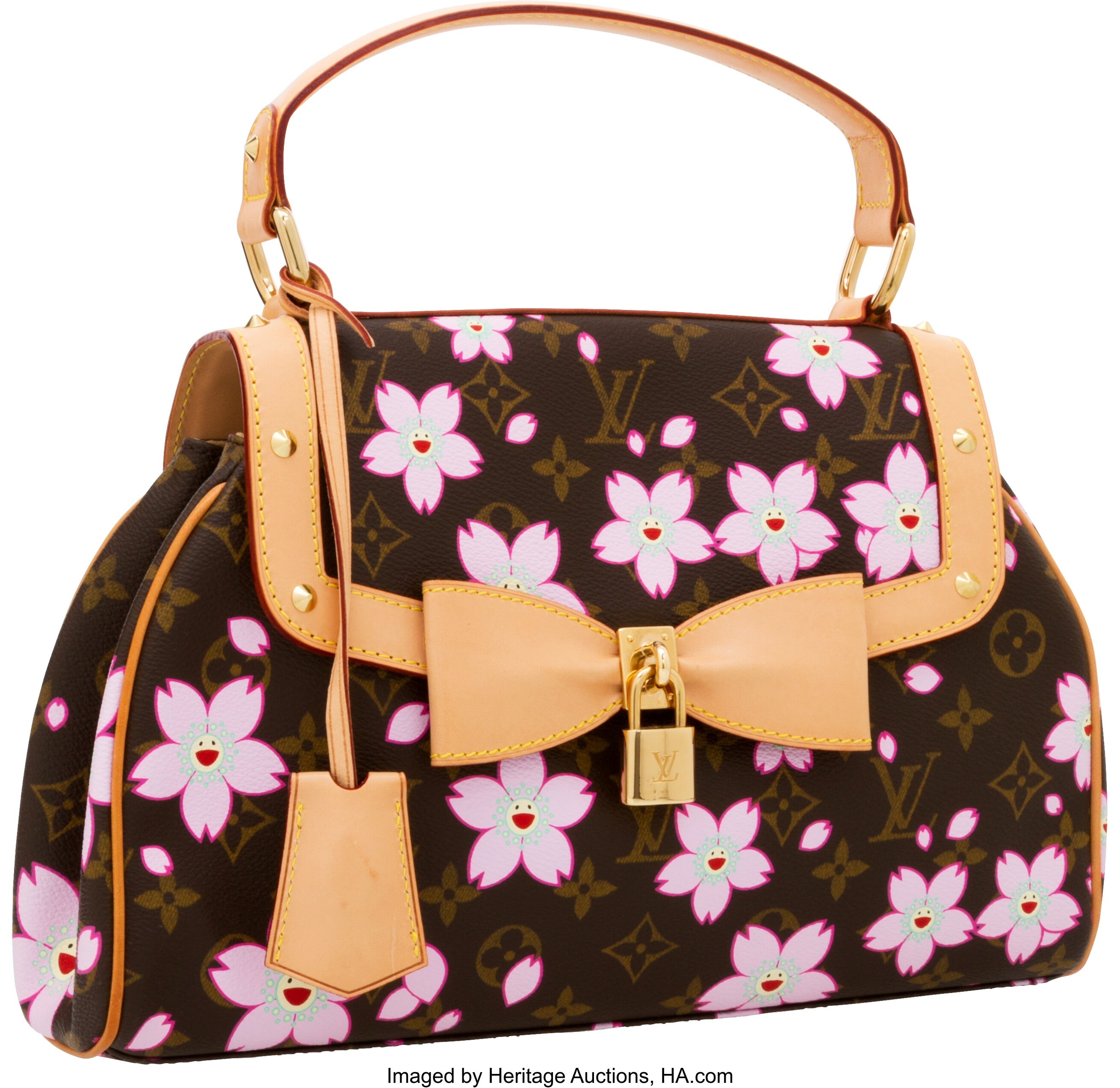 LV x Takashi Murakami Cherry Blossom Pouch - Handbags & Purses