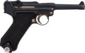 Handguns:Semiautomatic Pistol, Portuguese Mauser Banner Model P08 Luger Semi-Automatic Pistol.....