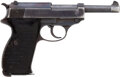 Handguns:Semiautomatic Pistol, Walther byf 44 P38 Semi-Automatic Pistol....