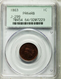 Patterns: , 1863 1C One Cent, Judd-299, Pollock-359, R.3, PR64 Red and Brown
PCGS. PCGS Population (13/21). NGC Census: (7/10). ...