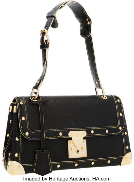 Louis Vuitton Black Suhali Leather Le Talentueux Shoulder Bag. , Lot  #56305