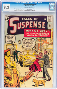 Tales of Suspense #36 (Marvel, 1962) CGC NM- 9.2 Cream to off-white pages
