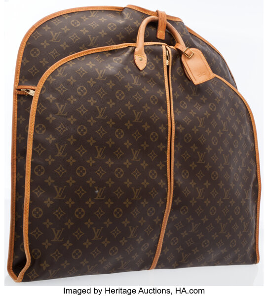 vuitton monogram canvas garment cover