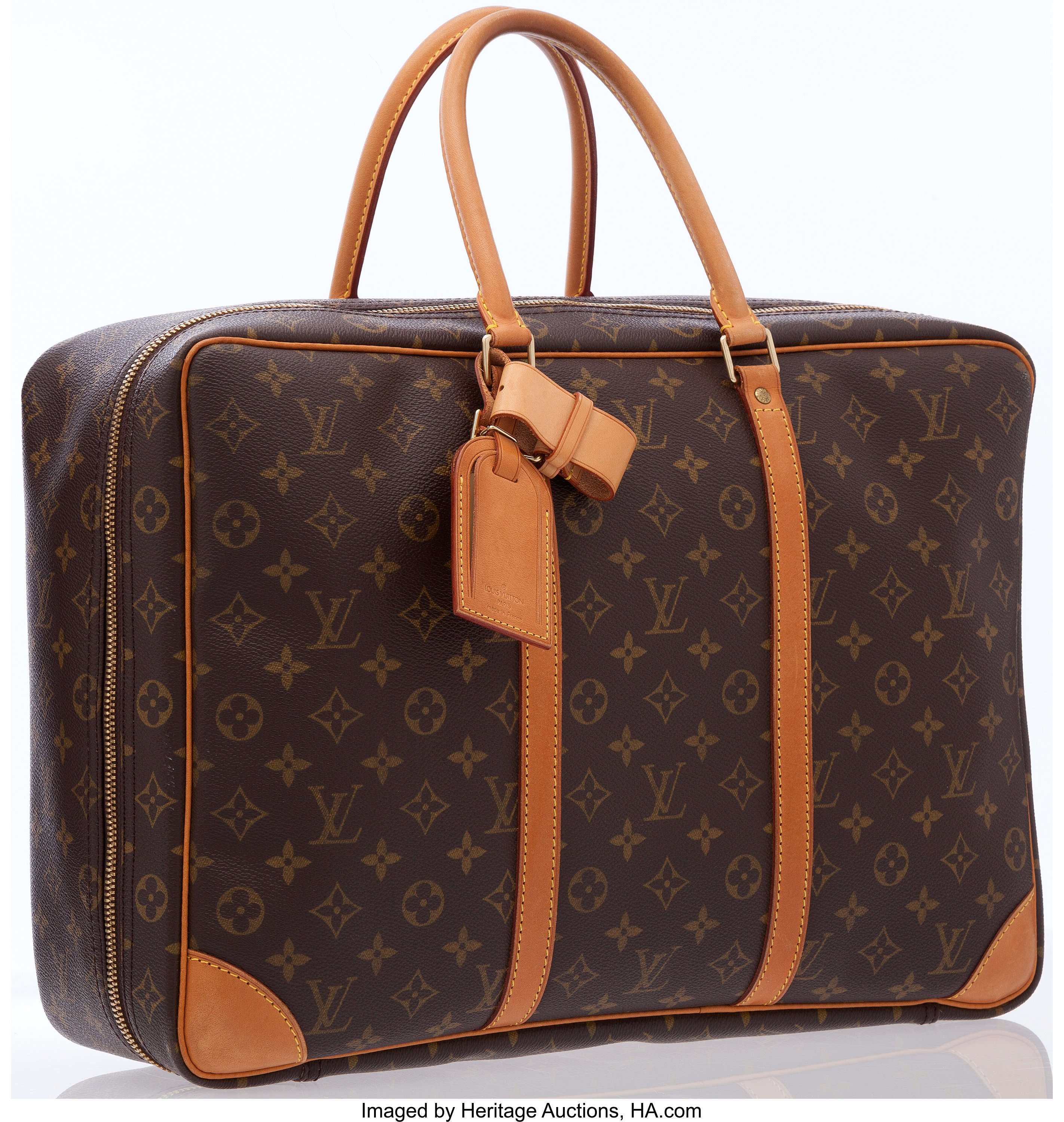Louis Vuitton Classic Monogram Canvas Sirius 45 Suitcase Bag. , Lot  #75031