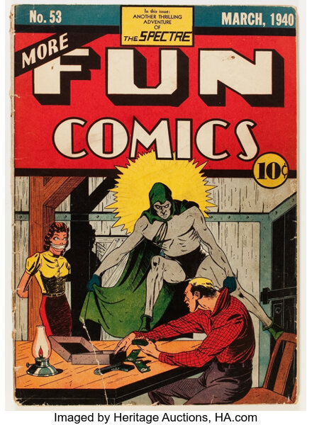 Golden Age (1938-1955):Superhero, More Fun Comics #53 (DC, 1940) Condition: PR....