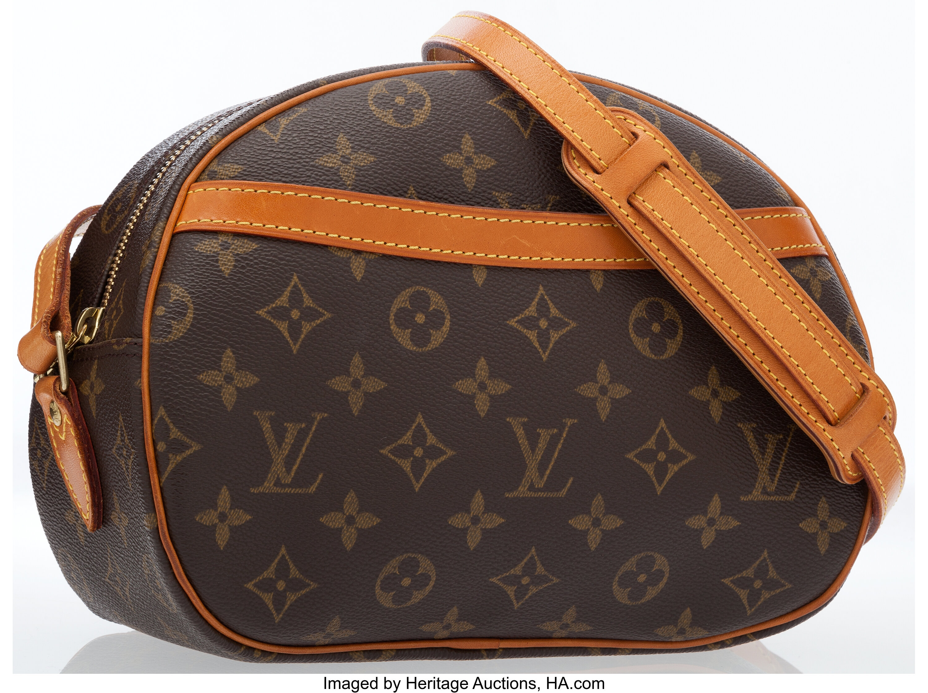 Louis Vuitton Classic Monogram Canvas Blois Crossbody Bag. , Lot #76031