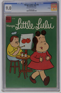 Marge's Little Lulu #76 File Copy (Dell, 1954) CGC VF/NM 9.0 Off-white to white pages. Highest graded CGC copy to date...