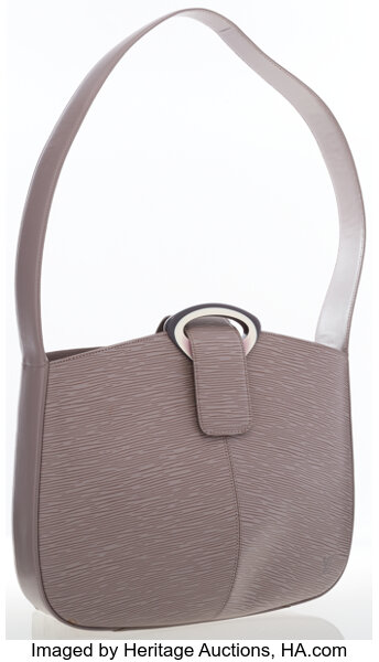 Louis Vuitton Lilac Epi Leather Reverie Shoulder Bag.  Luxury, Lot  #16006