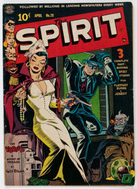 The Spirit #20 (Quality, 1950) Condition: VG
