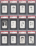 Baseball Cards:Sets, 1950 - 56 Callahan High Grade Baseball Set (65) with Box. ...