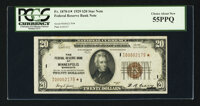 Fr. 1870-I* $20 1929 Federal Reserve Bank Note. PCGS Choice About New 55PPQ