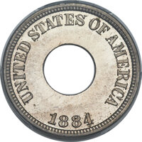 1884 1C One Cent, Judd-1721, Pollock-1929, R.5, PR67 PCGS. CAC....(PCGS# 62150)