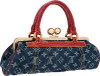 Louis Vuitton Navy Blue And Red Bag - 5 For Sale on 1stDibs  louis vuitton  blue and red purse, louis vuitton red and blue bag, lv navy bag