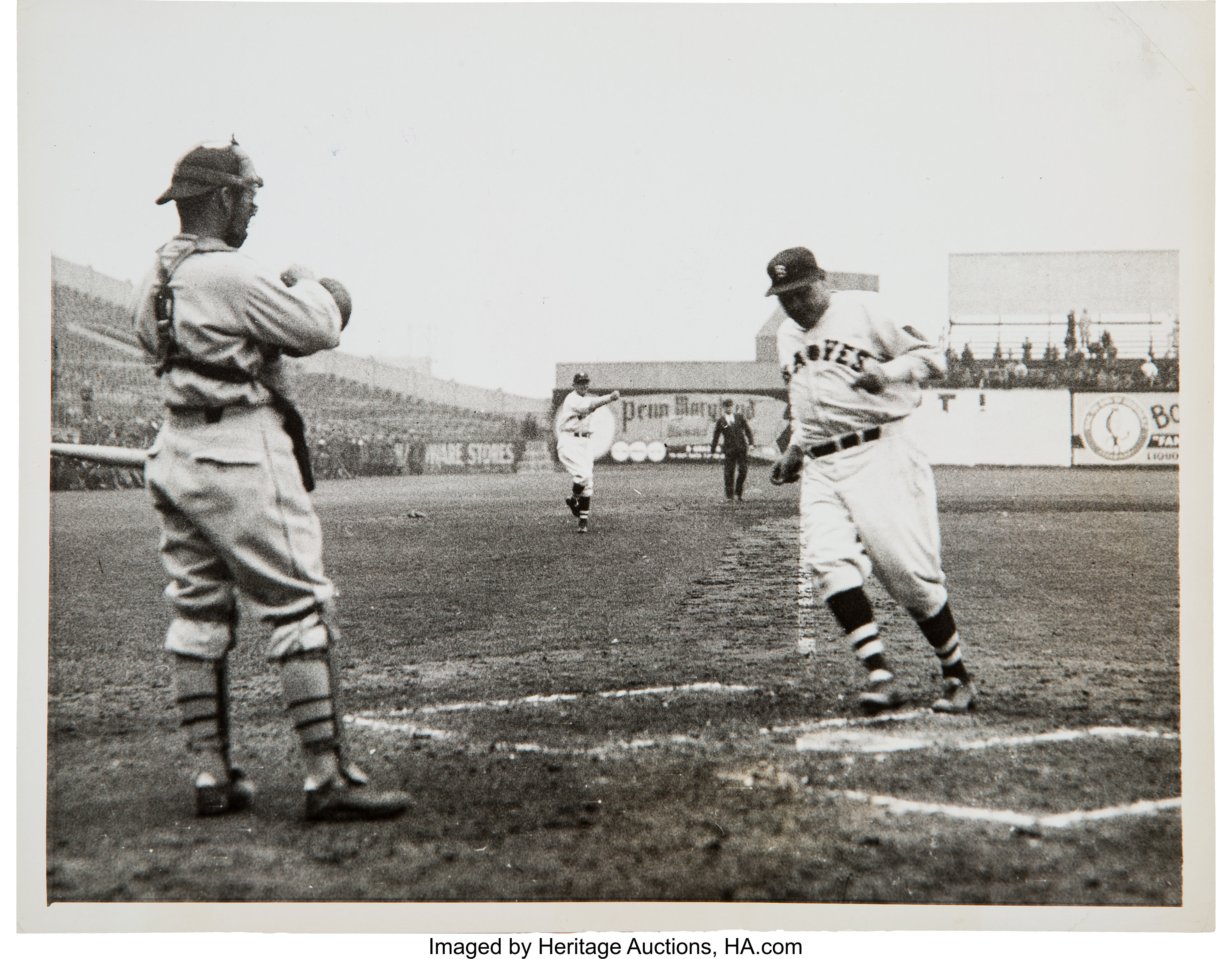 Babe Ruth #19 Photo 8x10 Boston Braves 1935 
