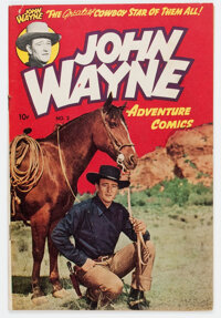 John Wayne Adventure Comics #2 (Toby Publishing, 1950) Condition: FN+
