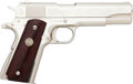 Handguns:Semiautomatic Pistol, Boxed and Engraved Colt Government Combat Companion Semi-Automatic
Pistol....