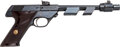 Handguns:Semiautomatic Pistol, High Standard Model 102 Supermatic Citation Semi-Automatic Target
Pistol AKA Space Gun....