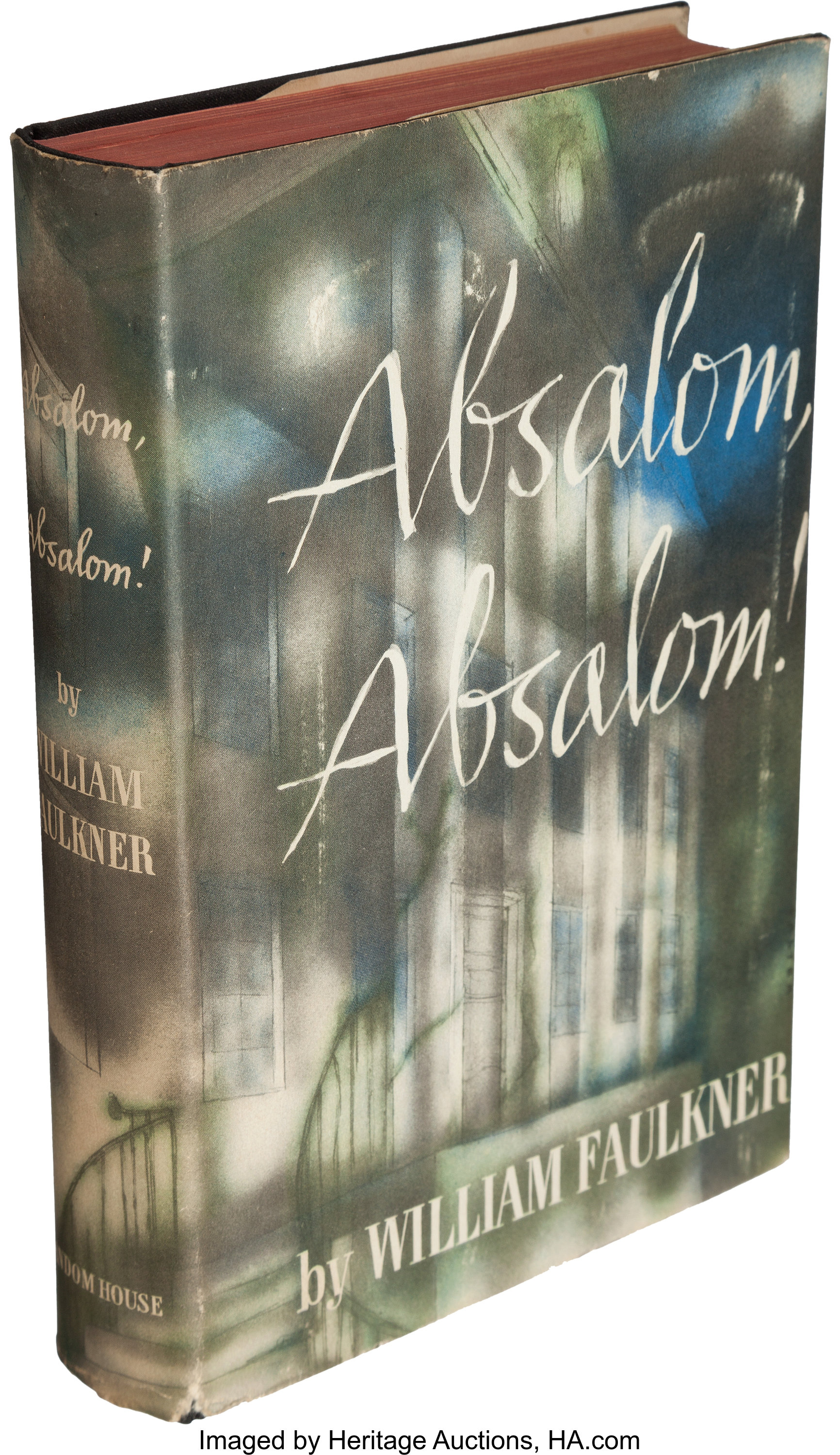 William Faulkner Absalom Absalom New York Random House Lot