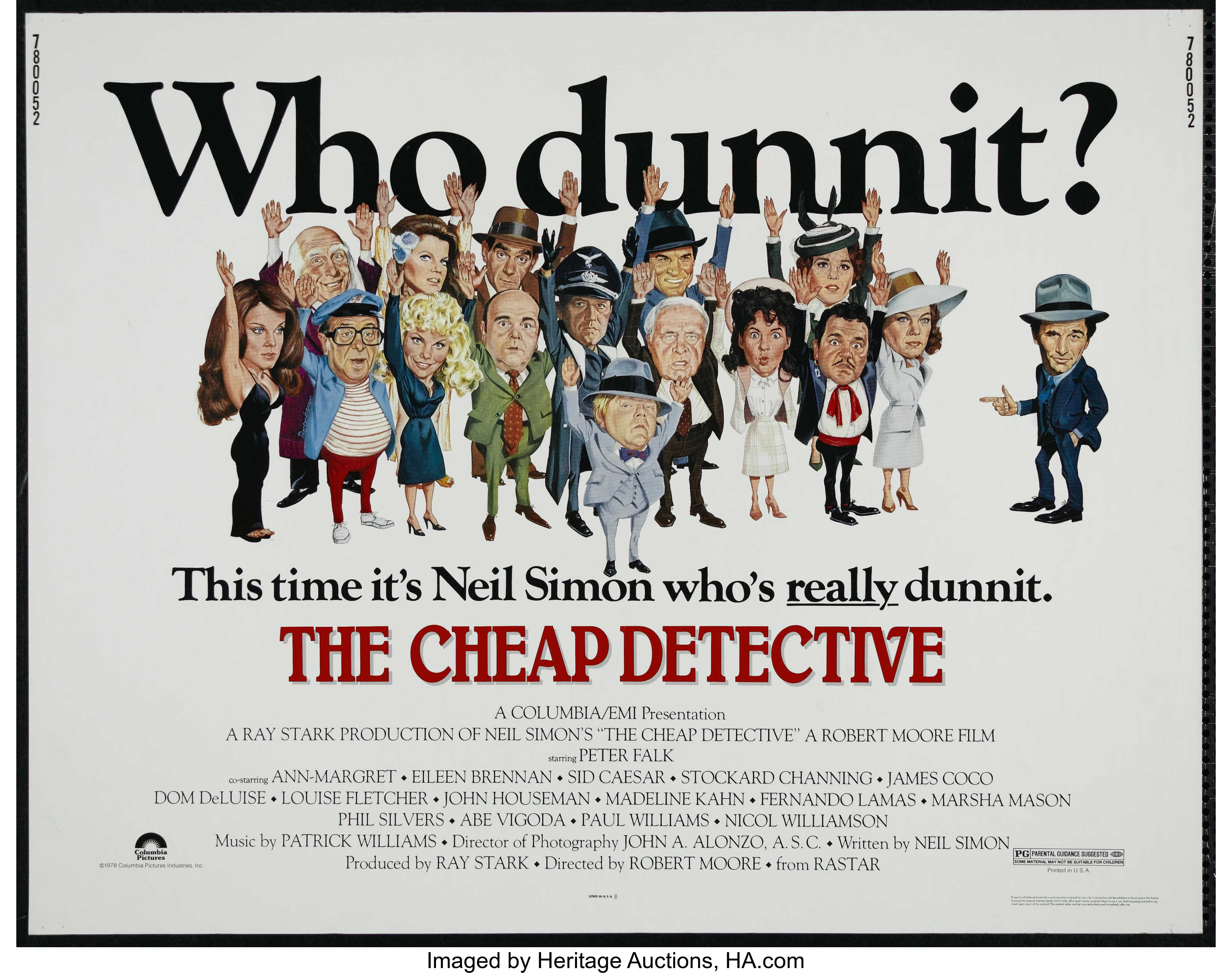 The Cheap Detective (Columbia, 1978). Half Sheet (22 X 28