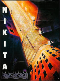 La Femme Nikita (Gaumont, 1990). French Grande (45.25" X 61.5"). Crime. Original Title: Nikita