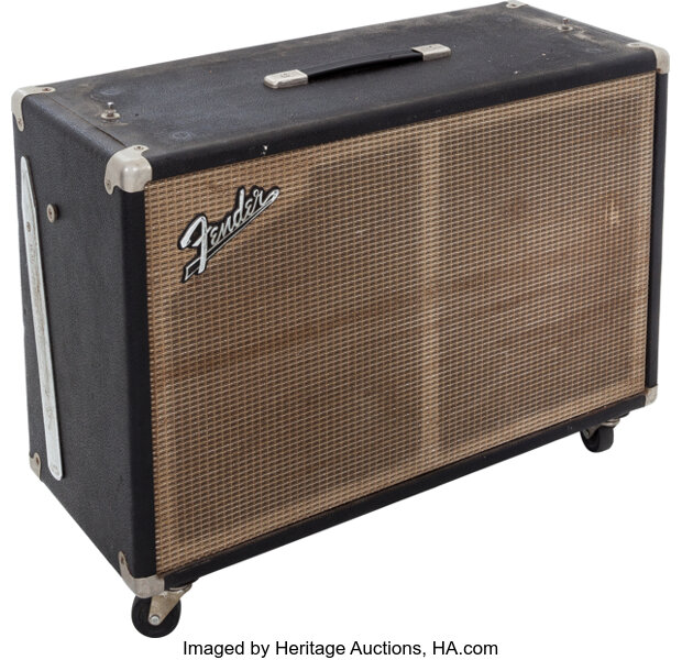 1965 Fender Tremolux Black Speaker Cabinet Musical Instruments
