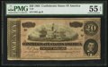 Confederate Notes:1864 Issues, T67 $20 1864 PF-4 Cr. 506.. ...