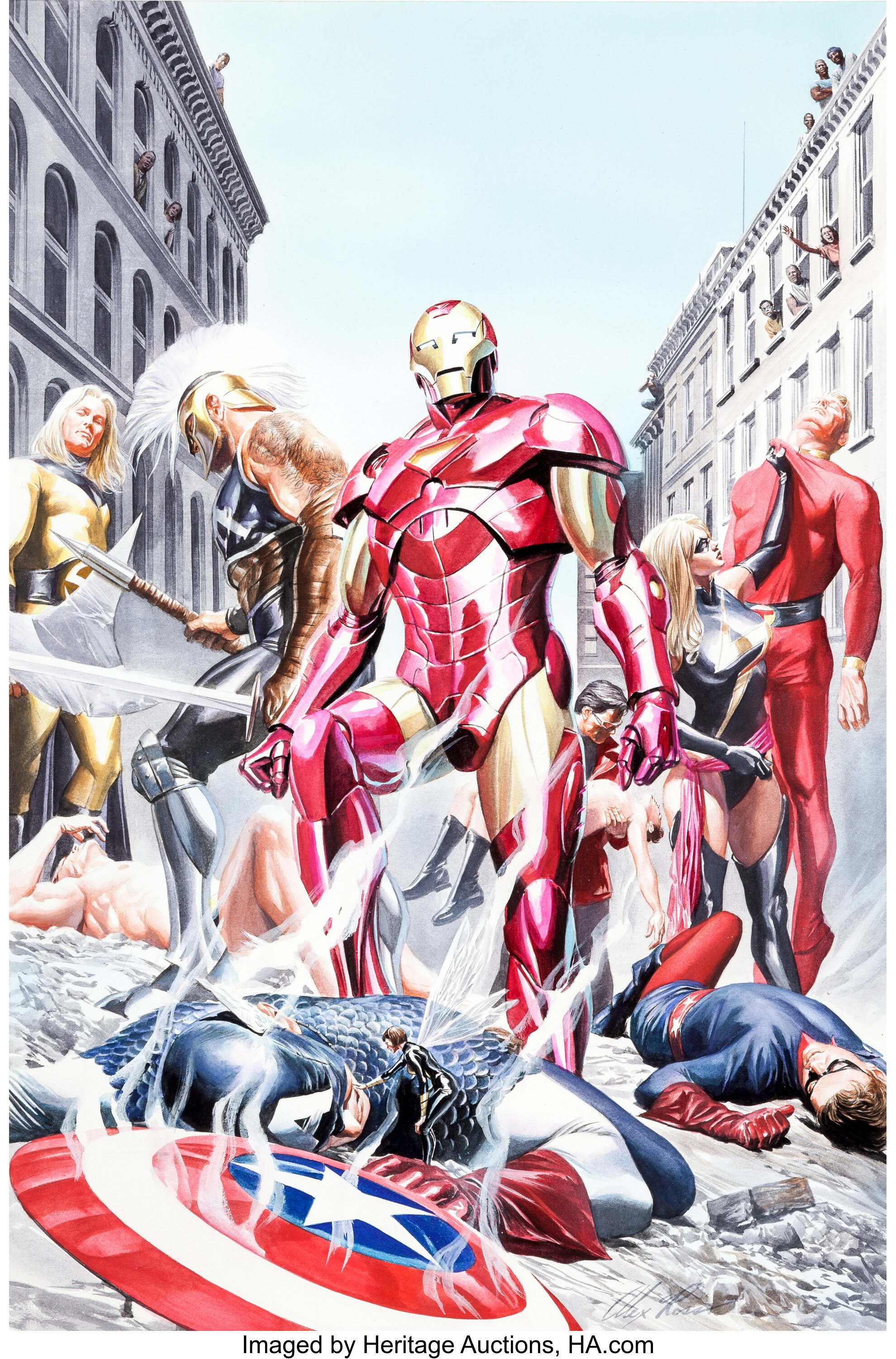 Avengers #2 VF/NM Alex Ross Cover 2016 